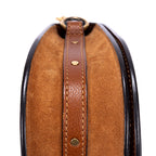 Bolso de mano Nile Bracelet Bag Piel de becerro lisa marrón