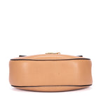 Shoulder Bag Drew Crossbody Small Orange Grained Calfskin Leather