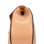 Shoulder Bag Drew Crossbody Small Orange Grained Calfskin Leather