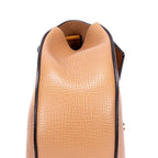 Shoulder Bag Drew Crossbody Small Orange Grained Calfskin Leather