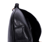 Bolso Bandolera Bamboo Nouveau Flecos Pequeño Piel Becerro Grabado Negro