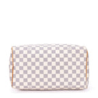 Bandolera Speedy 30 Damier Azur color marfil