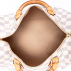 Bandolera Speedy 30 Damier Azur color marfil