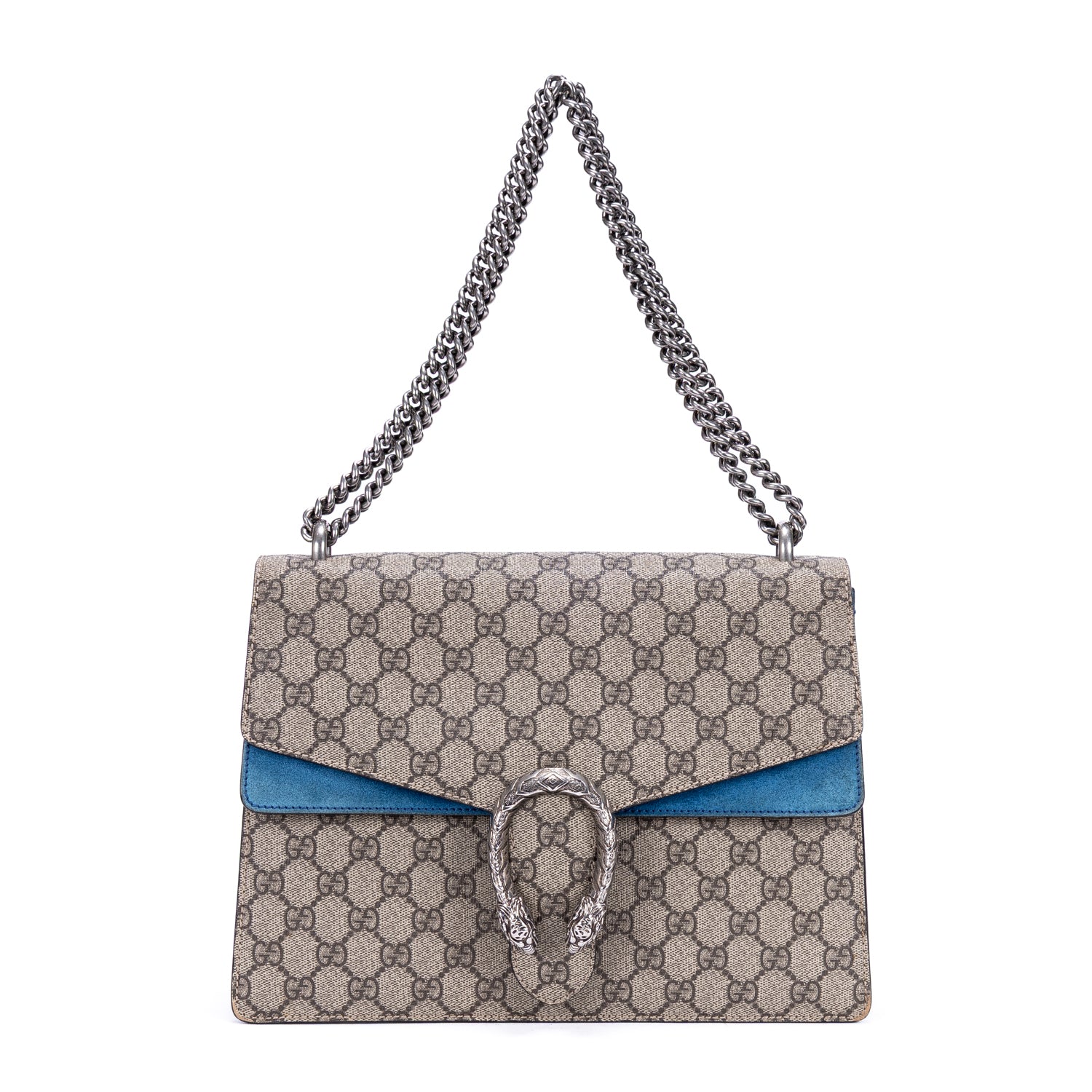 Shoulder Bag Medium Dionysus Chain Crossbody Medium Beige Supreme Canvas