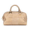 Bolso de hombro Amazona 28 Tote Bag de piel de becerro dorada