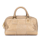 Bolso de hombro Amazona 28 Tote Bag de piel de becerro dorada