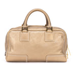 Bolso de hombro Amazona 28 Tote Bag de piel de becerro dorada