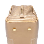 Bolso de hombro Amazona 28 Tote Bag de piel de becerro dorada