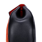 Sac Bandoulière Petit Bicolore Drew Small Cuir De Veau Grainé Noir