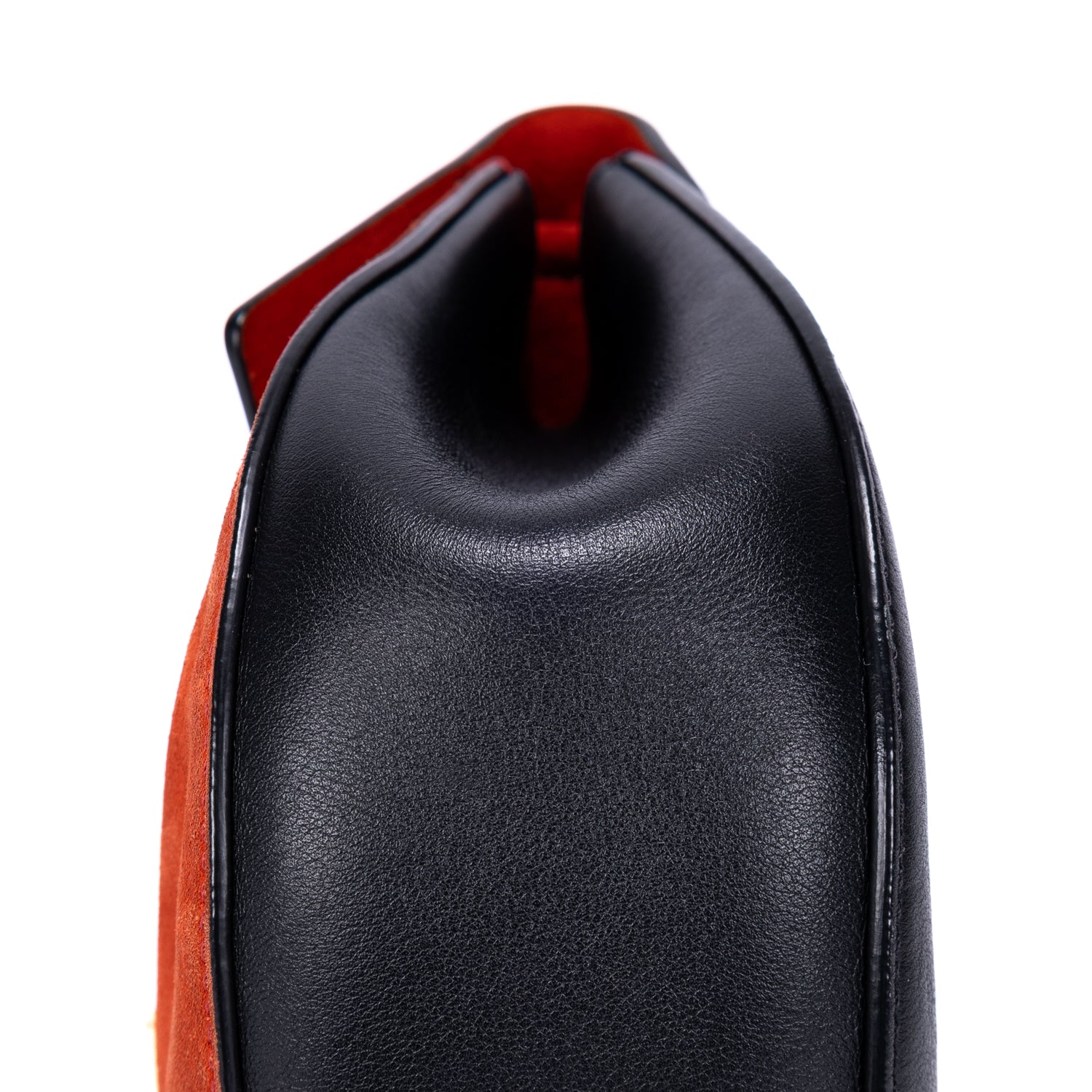 Sac Bandoulière Petit Bicolore Drew Small Cuir De Veau Grainé Noir