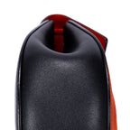 Sac Bandoulière Petit Bicolore Drew Small Cuir De Veau Grainé Noir