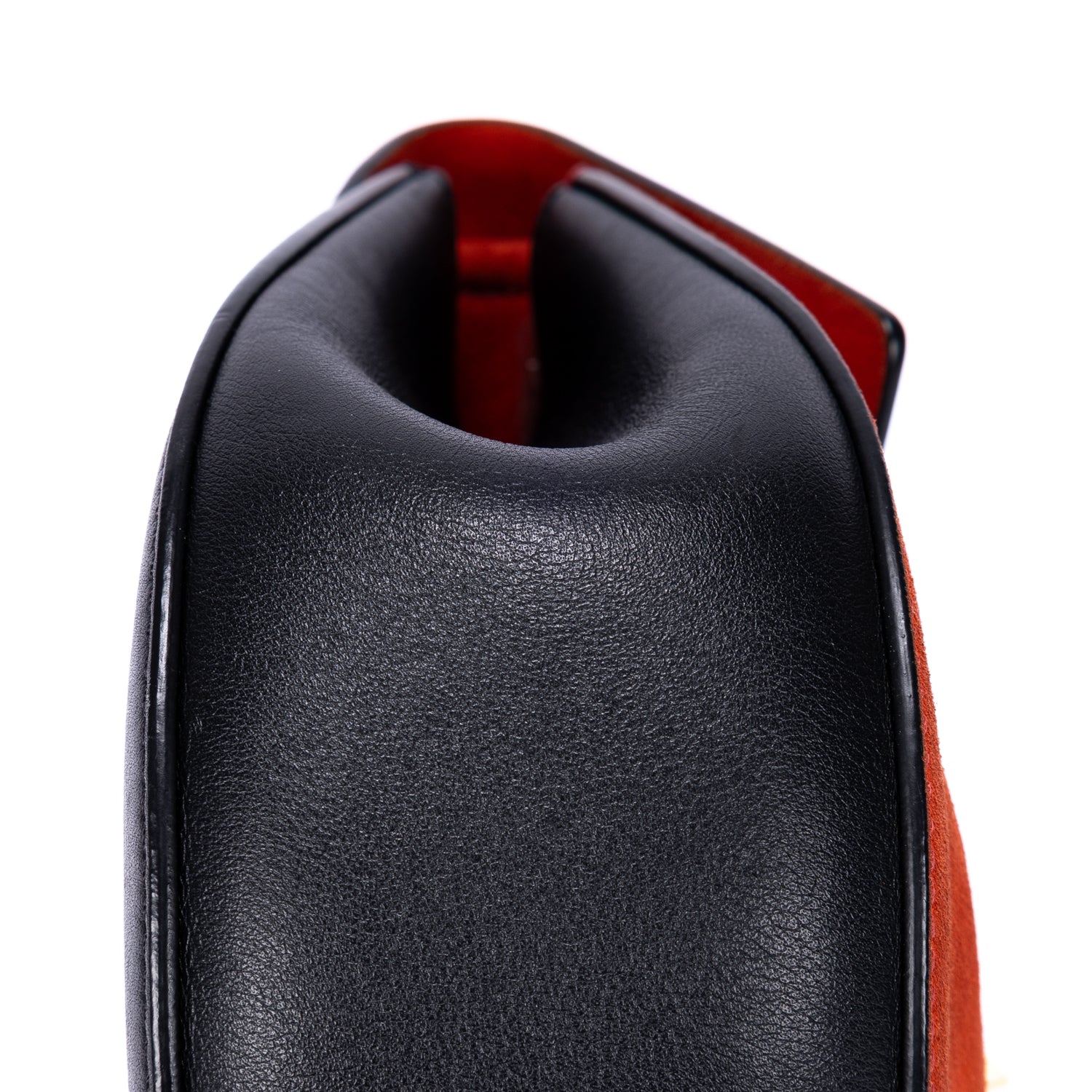 Sac Bandoulière Petit Bicolore Drew Small Cuir De Veau Grainé Noir