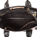 Shoulder Bag Little Alice Small Black Calfskin Leather