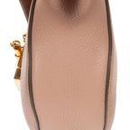 Shoulder Bag Mini Drew Mini Pink Pebbled Calfskin Leather