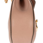 Shoulder Bag Mini Drew Mini Pink Pebbled Calfskin Leather