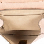 Shoulder Bag Mini Drew Mini Pink Pebbled Calfskin Leather
