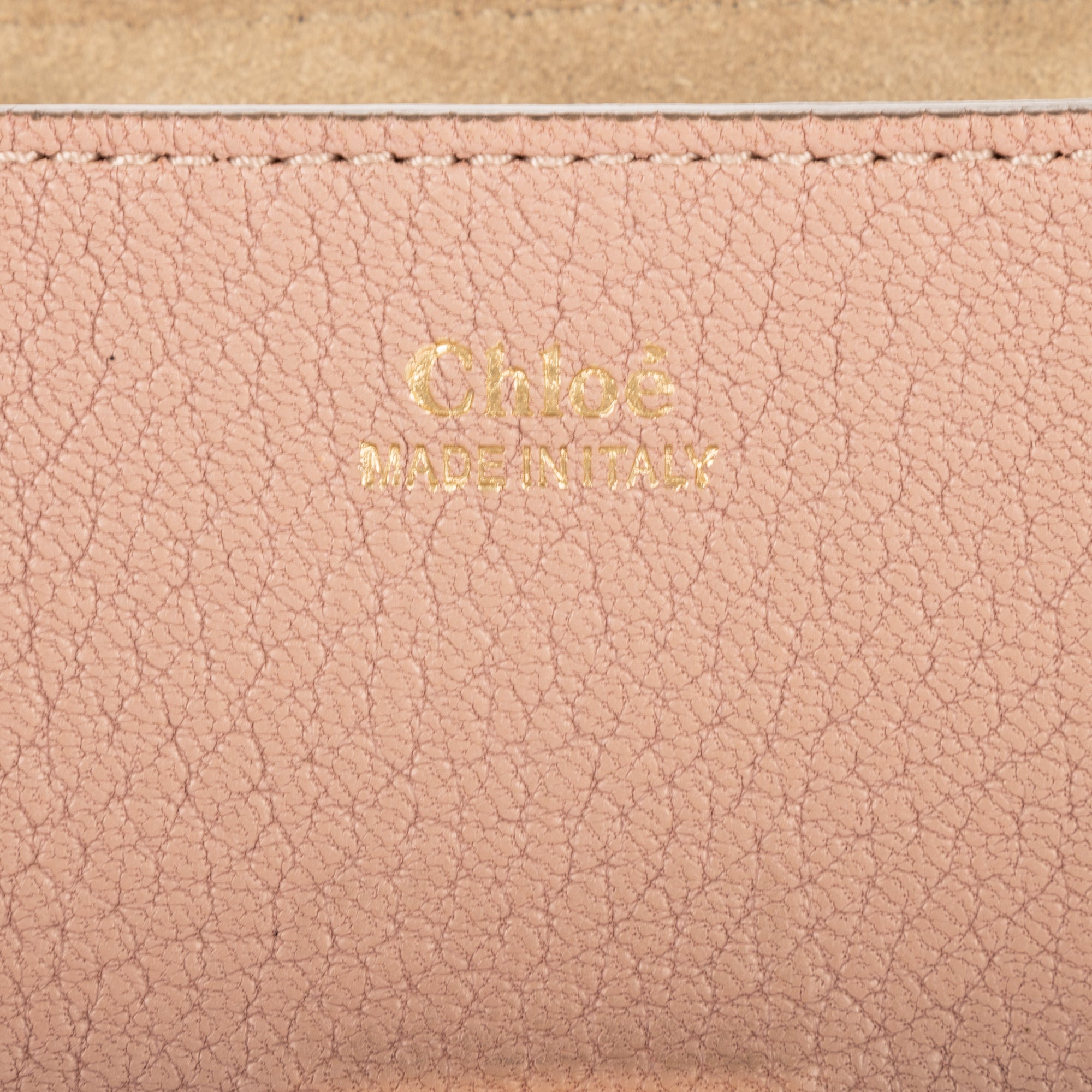 Shoulder Bag Mini Drew Mini Pink Pebbled Calfskin Leather