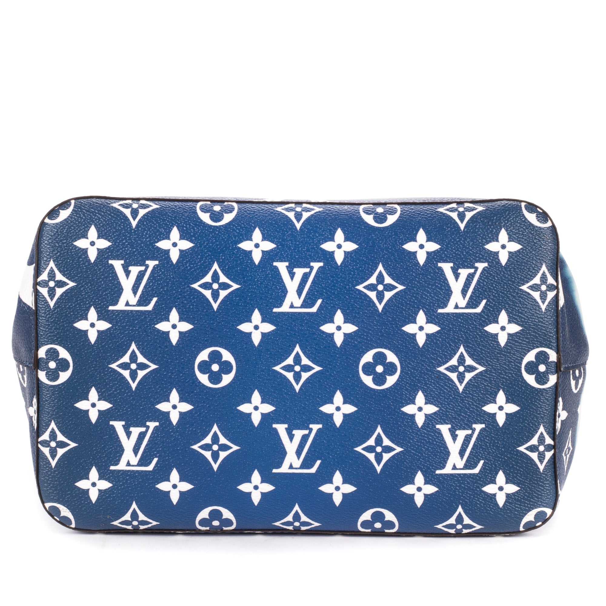 Shoulder Bag Ltd. Ed. Noe Noe MM Blue Giant Monogram Escale