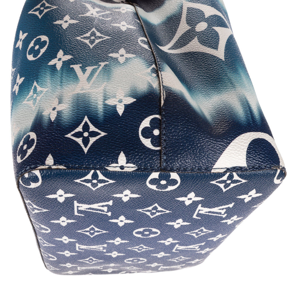 Shoulder Bag Ltd. Ed. Noe Noe MM Blue Giant Monogram Escale