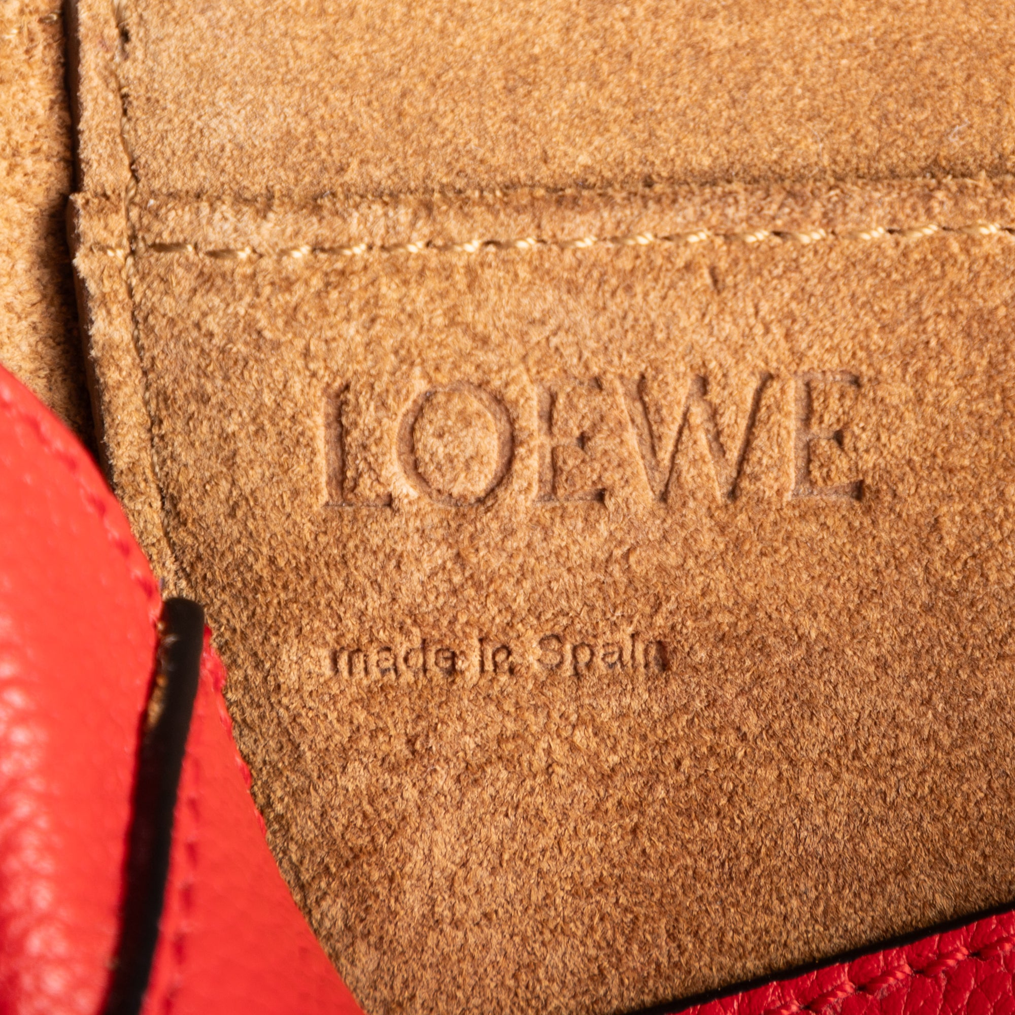 Shoulder Bag Mini Gate Crossbody Mini Red Grained Calfskin Leather