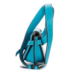 Waist Bag Mini Gate Waist Bag Mini Blue Calfskin Leather