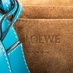 Waist Bag Mini Gate Waist Bag Mini Blue Calfskin Leather