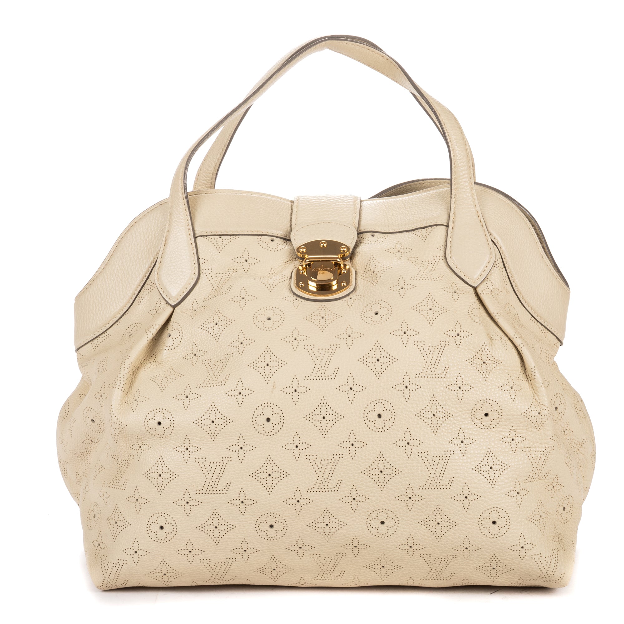 Handbag Cirrus Tote MM Ivory Mahina Leather