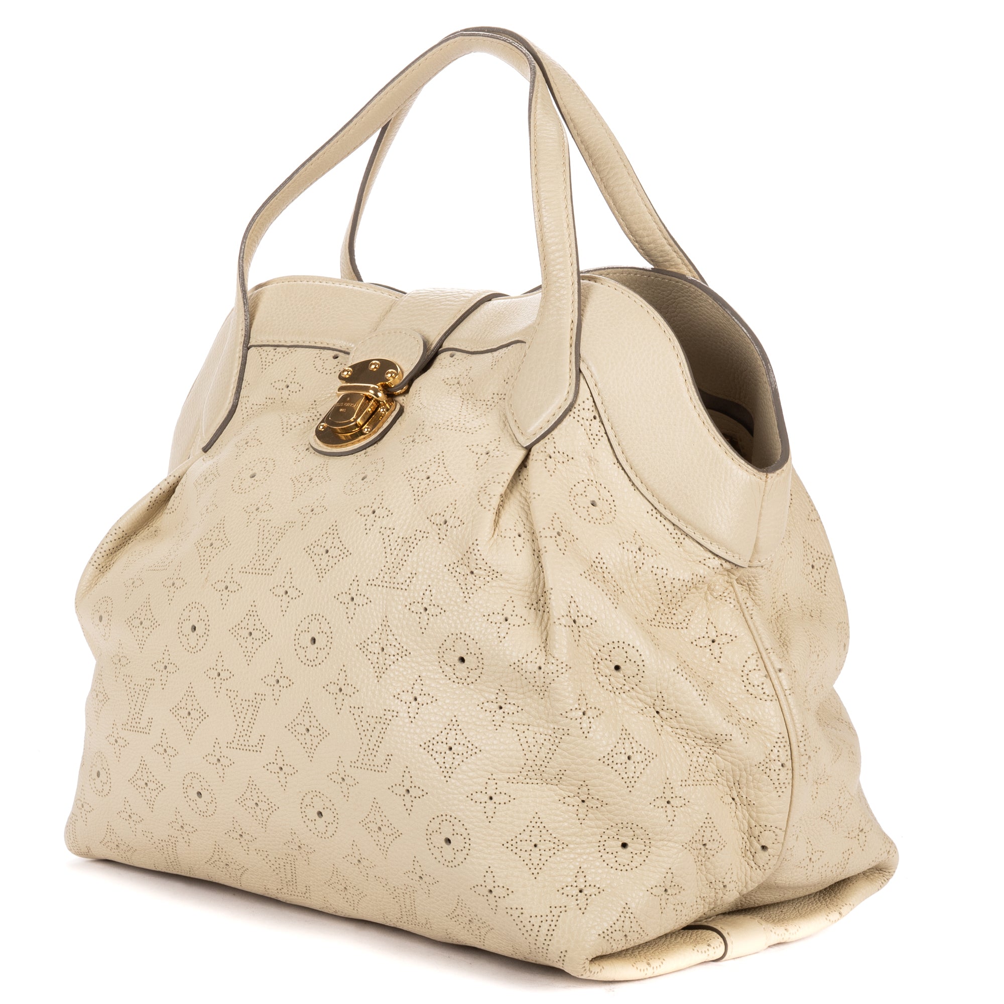 Handbag Cirrus Tote MM Ivory Mahina Leather