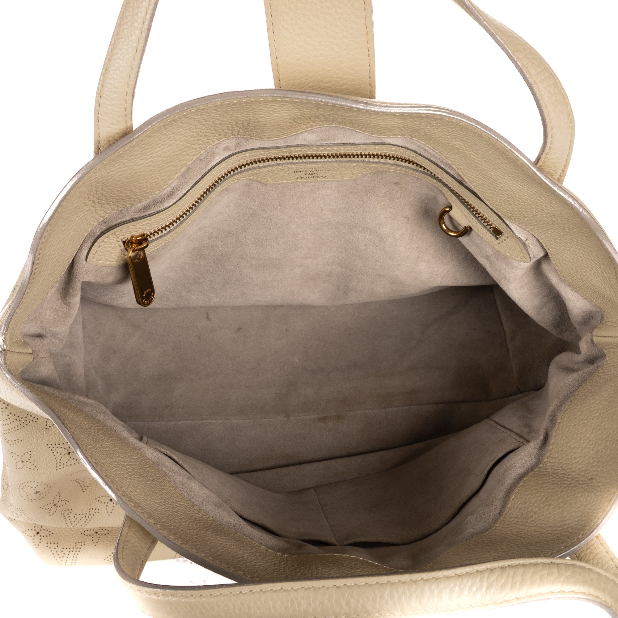 Handbag Cirrus Tote MM Ivory Mahina Leather