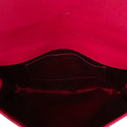 Clutch Ligne Y Clutch Pink Calfskin Leather