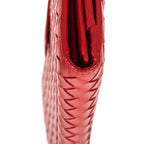 Wallet Long Wallet Flap Red Intrecciato Calfskin Leather