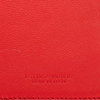 Wallet Long Wallet Flap Red Intrecciato Calfskin Leather