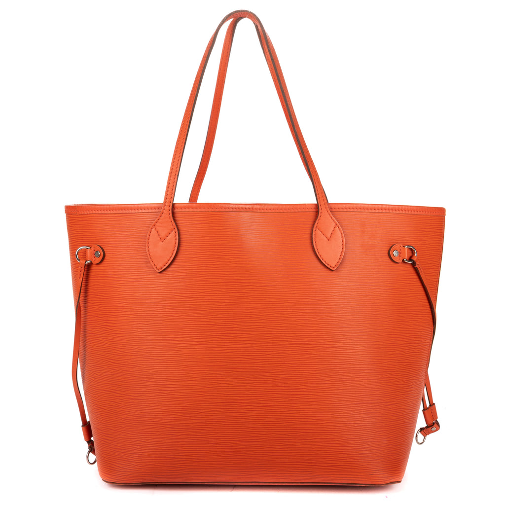Shoulder Bag Neverfull Orange Epi