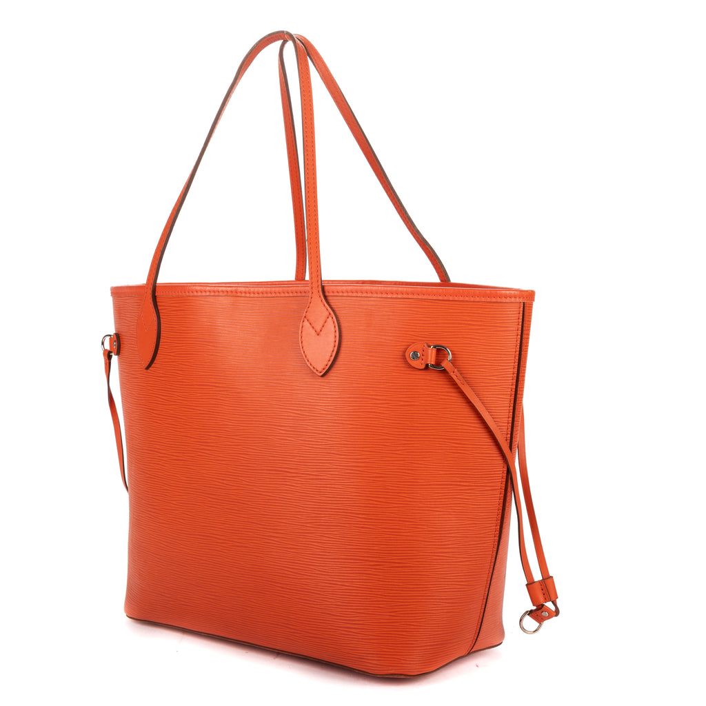 Shoulder Bag Neverfull Orange Epi
