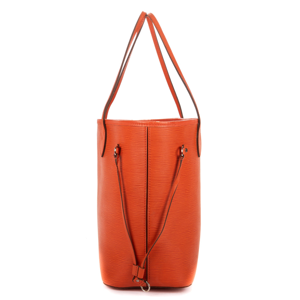 Shoulder Bag Neverfull Orange Epi