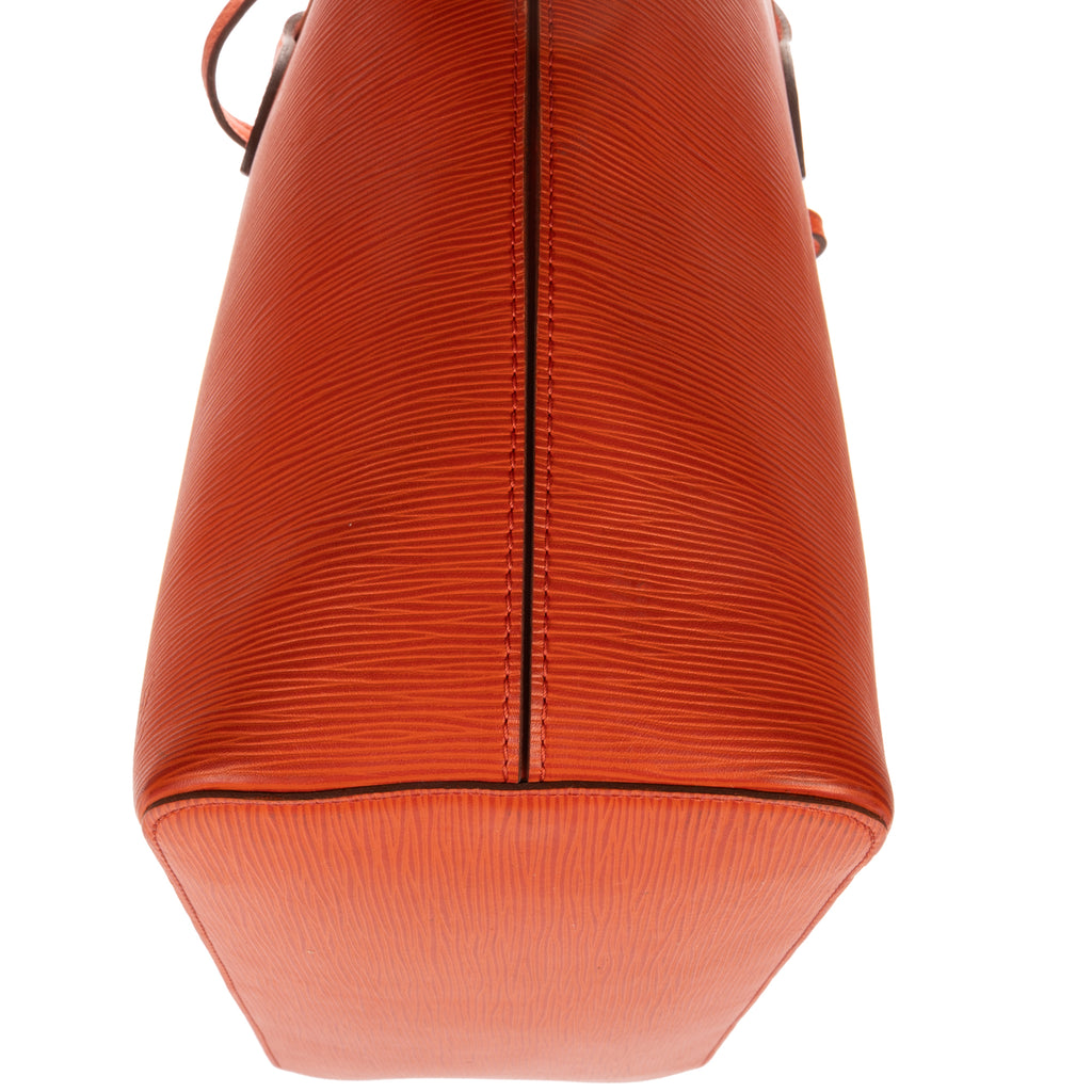 Shoulder Bag Neverfull Orange Epi