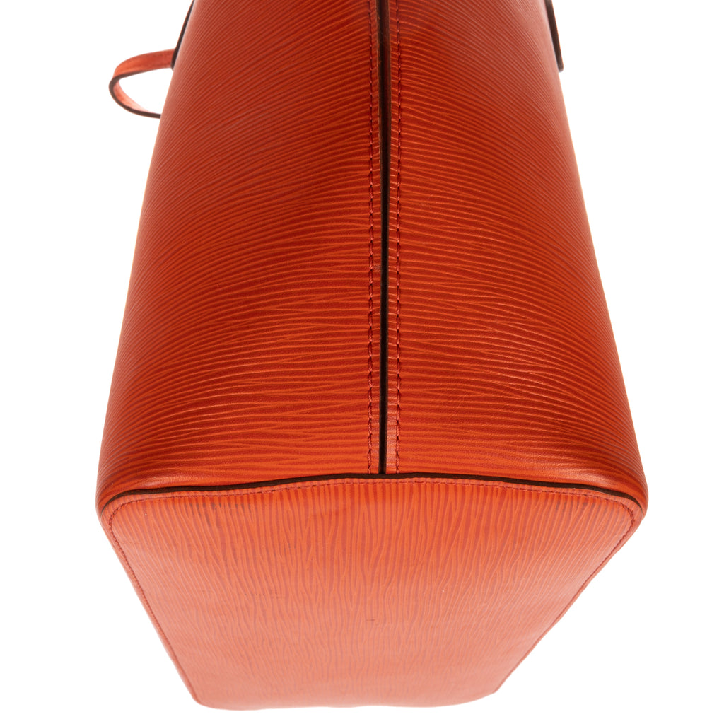 Shoulder Bag Neverfull Orange Epi