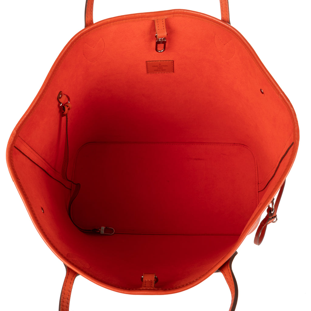 Shoulder Bag Neverfull Orange Epi
