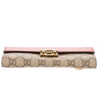 Wallet Continental Flap Wallet Beige Monogram Canvas