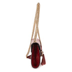 Shoulder Bag Mini Emily Crossbody Mini Burgundy Microguccissima Leather