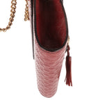 Shoulder Bag Mini Emily Crossbody Mini Burgundy Microguccissima Leather