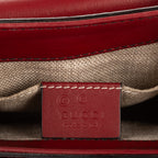 Shoulder Bag Mini Emily Crossbody Mini Burgundy Microguccissima Leather
