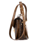 Shoulder Bag Pochette Metis MM Brown Monogram Canvas