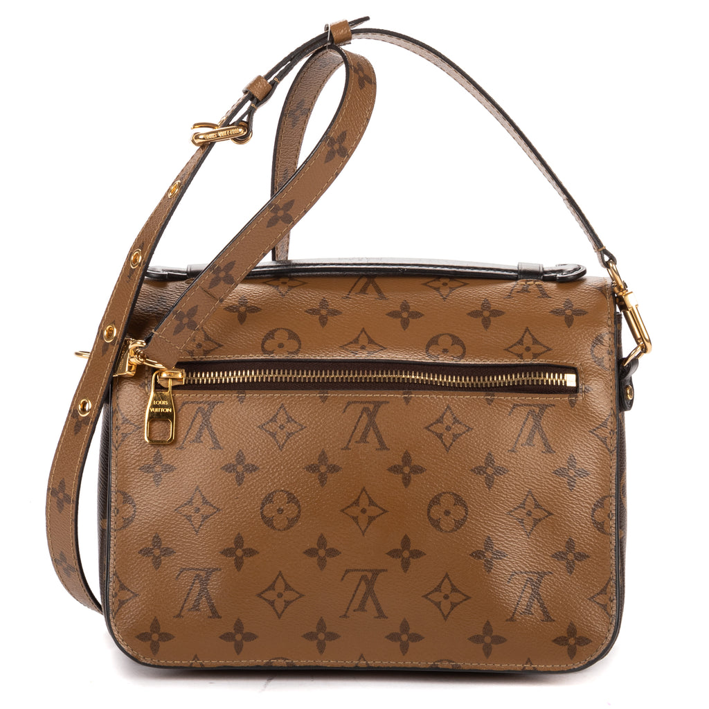 Shoulder Bag Pochette Metis MM Brown Monogram Canvas