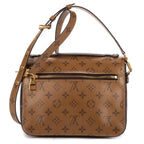 Shoulder Bag Pochette Metis MM Brown Monogram Canvas