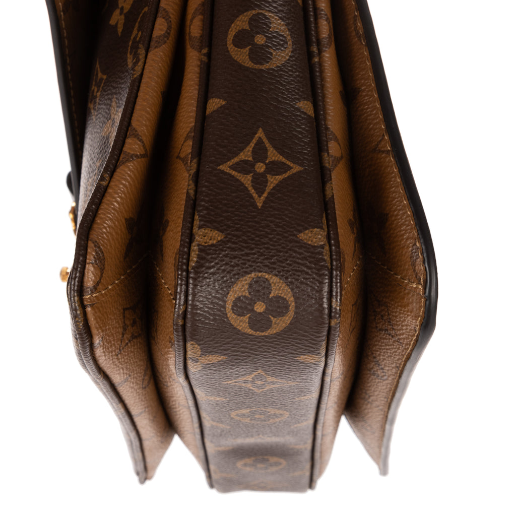 Shoulder Bag Pochette Metis MM Brown Monogram Canvas