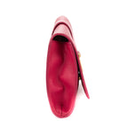 Clutch Ligne Y Clutch Pink Calfskin Leather
