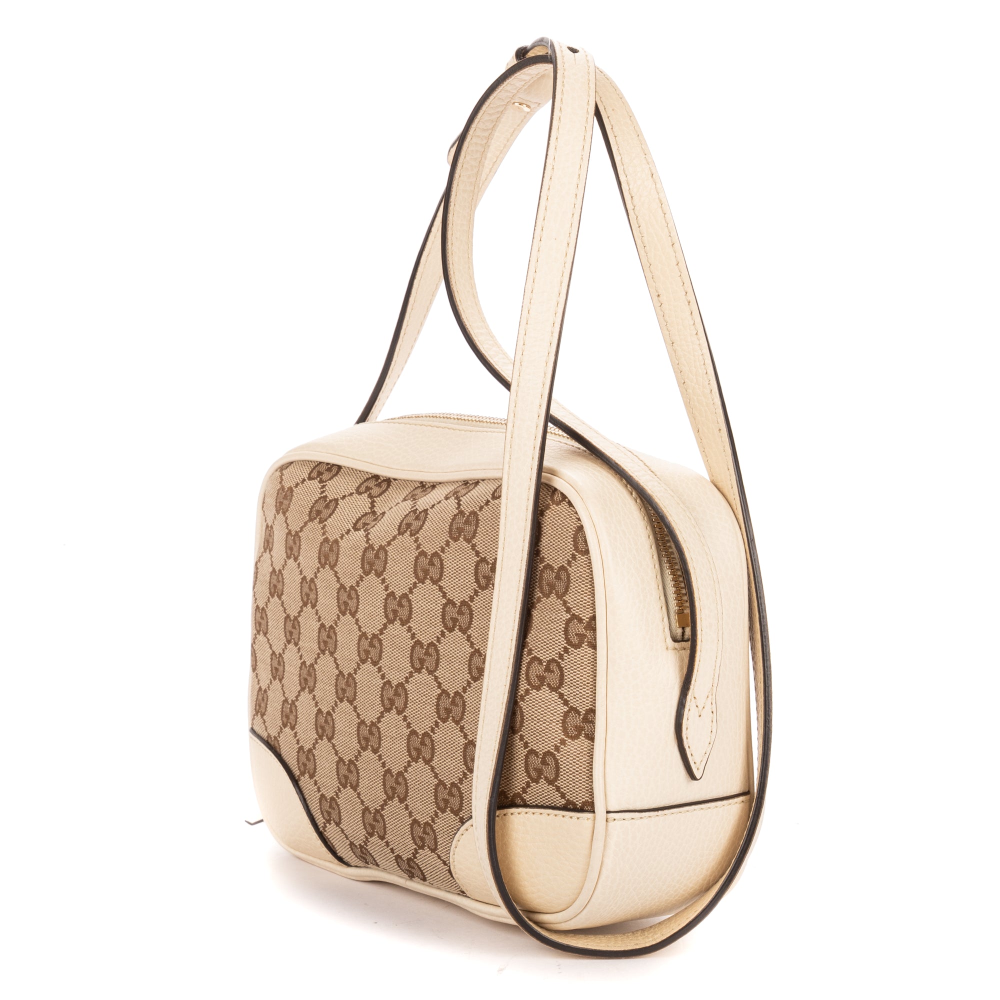 Shoulder Bag Bree Crossbody Beige Monogrammed Canvas