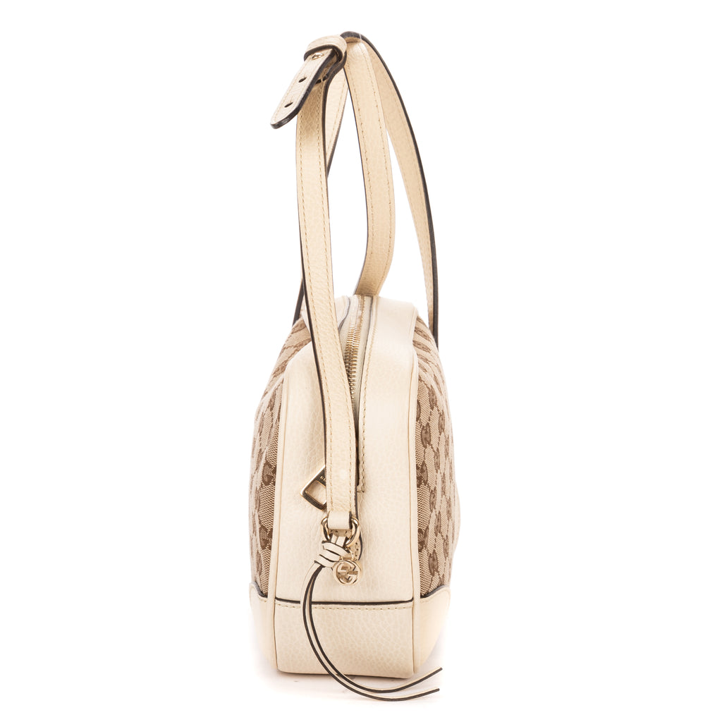 Shoulder Bag Bree Crossbody Beige Monogrammed Canvas