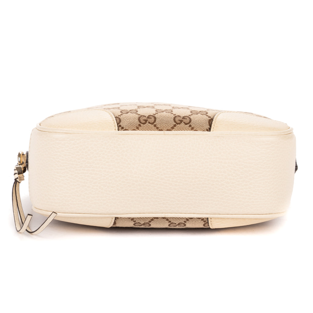 Shoulder Bag Bree Crossbody Beige Monogrammed Canvas